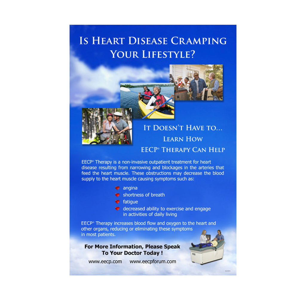 "Is Heart Disease Cramping Your Lifestyle?" Poster